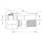 World Wide Fittings Male Flareless Compression to Male Pipe Connector 7205X10X08 - alternate 2
